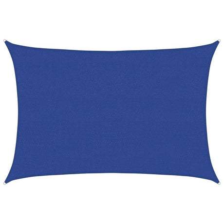 Vidaxl Zonnezeil 160 g m² rechteckig 4x6 M HDPE Blau