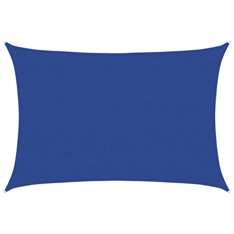Vidaxl Zonnezeil 160 g m² rechteckig 4x6 M HDPE Blau