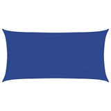 Vidaxl Zonnezeil 160 g m² rechteckig 4x7 M HDPE Blau