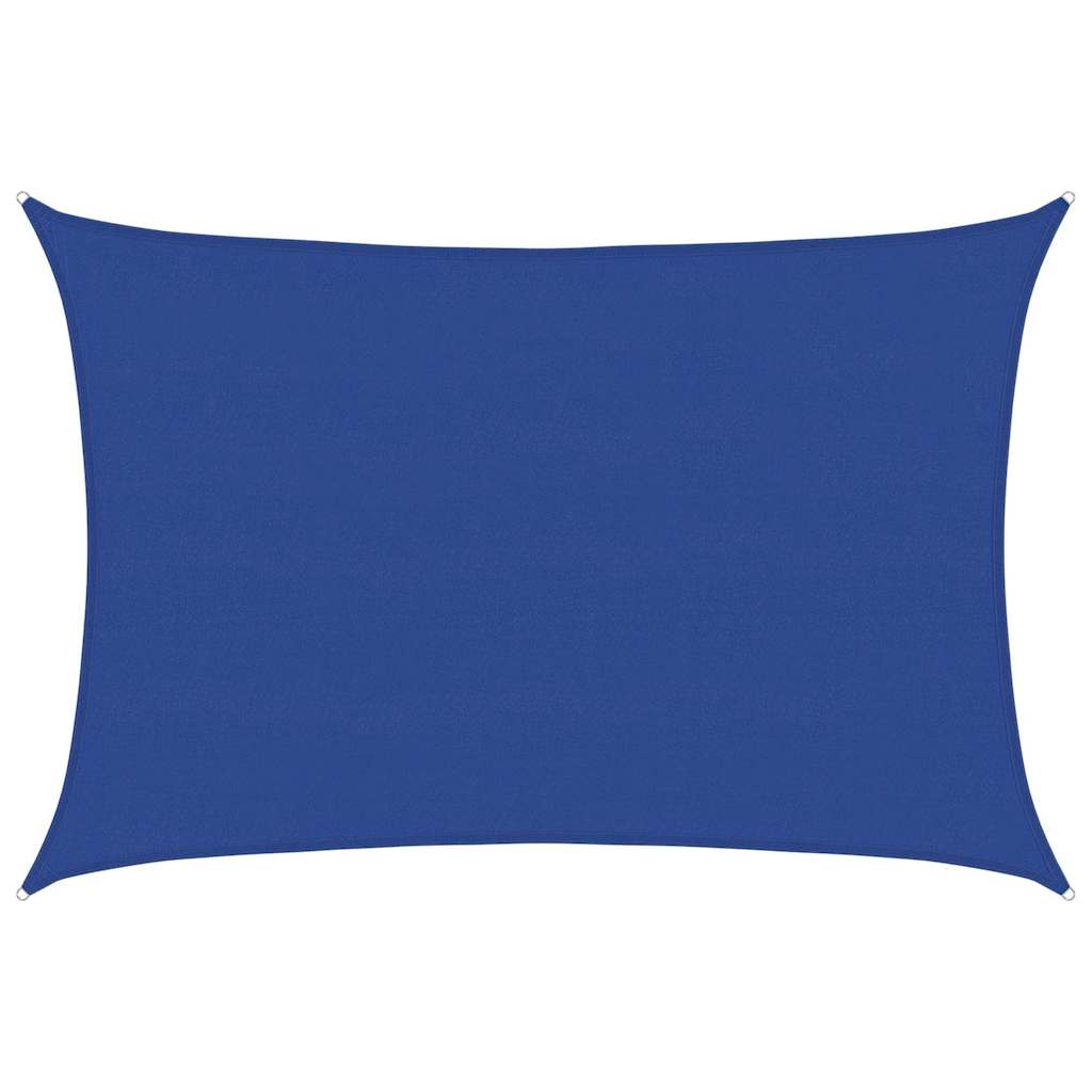 Vidaxl Zonnezeil 160 g m² rechteckig 5x7 M HDPE Blau