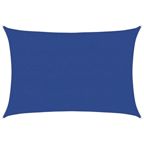 Vidaxl Zonnezeil 160 g m² rechteckig 5x7 M HDPE Blau