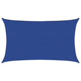 Vidaxl zonnezeil 160 g m² rechthoekig 5x8 m hdpe blauw