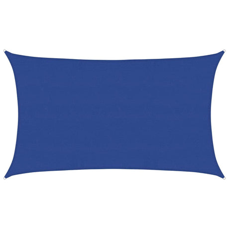 Vidaxl zonnezeil 160 g m² rechthoekig 5x8 m hdpe blauw