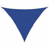 Vidaxl zonnezeil 160 g m² 2,5x2,5x3,5 m hdpe blauw