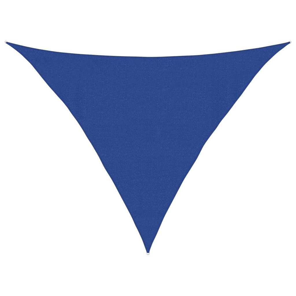 Vidaxl zonnezeil 160 g m² driehoekig 4x4x5,8 m hdpe blauw