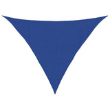 Vidaxl zonnezeil 160 g m² driehoekig 4x4x5,8 m hdpe blauw
