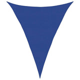 Vidaxl zonnezeil 160 g m² driehoekig 5x6x6 m hdpe blauw