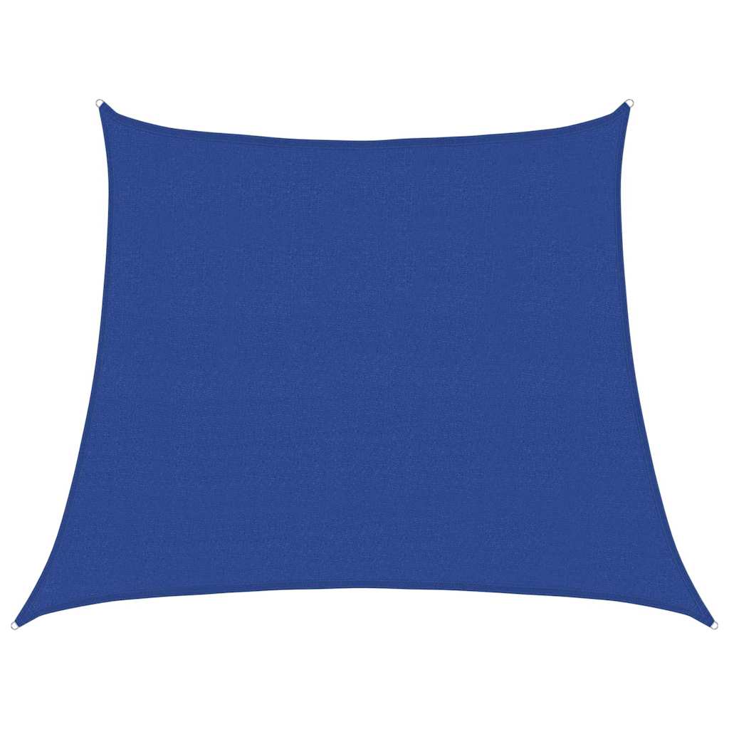 Vidaxl zonnezeil 160 g m² trapezium 3 4x3 m hdpe blauw