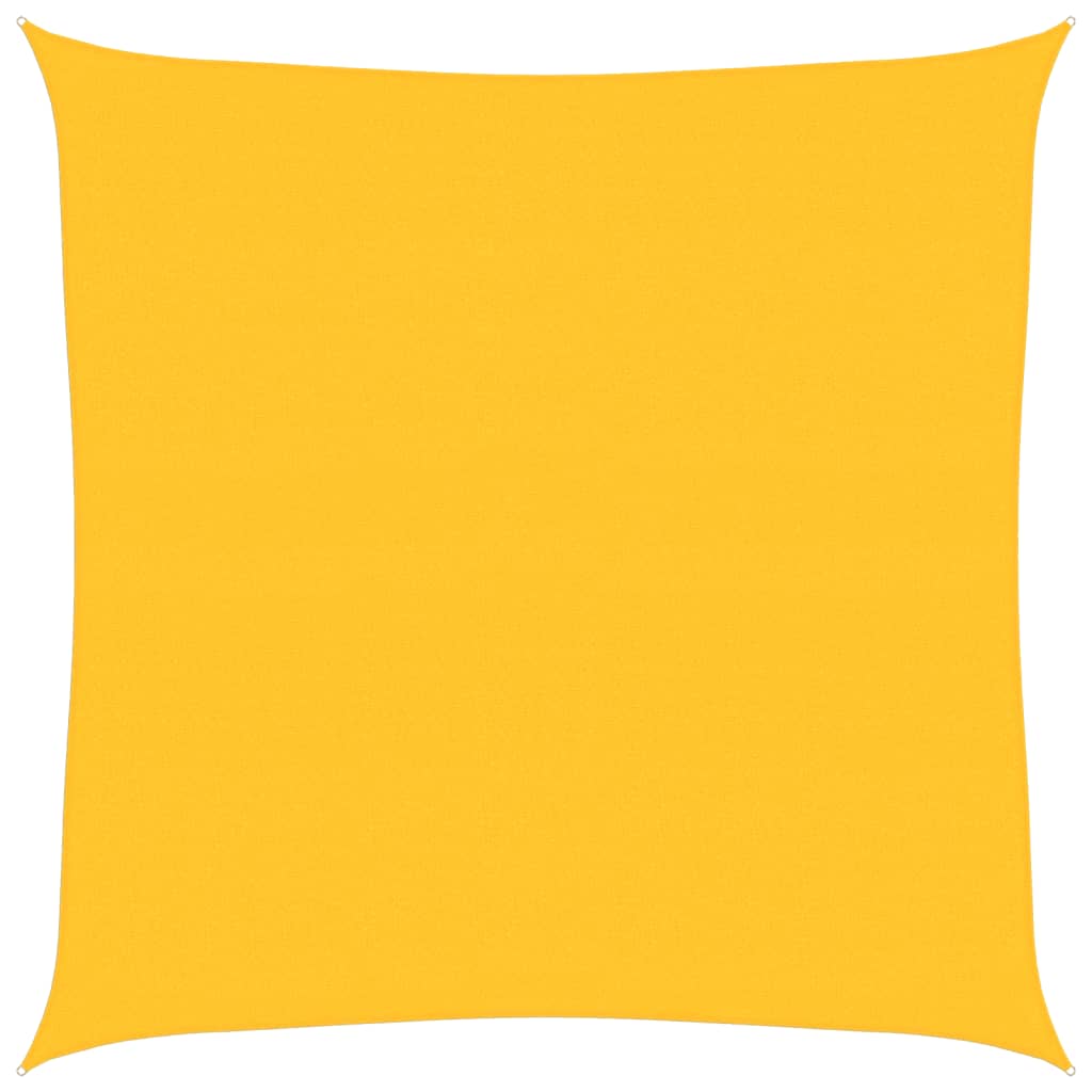 Vidaxl Zonnezeil 160 g m² Quadrat 4,5 x 4,5 M HDPE Gelb