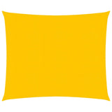 Vidaxl Zonnezeil 160 g m² Quadrat 5x5 M HDPE Gelb
