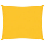 Vidaxl Zonnezeil 160 g m² 2,5 x 3 M HDPE -Gelb