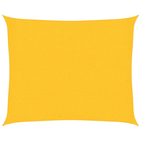 Vidaxl Zonnezeil 160 g m² 2,5 x 3 M HDPE -Gelb