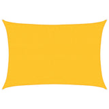 Vidaxl Zonnezeil 160 g m² rechteckig 3,5 x 5 m HDPE Gelb