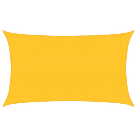 Vidaxl zonnezeil 160 g m² rechthoekig 5x8 m hdpe geel