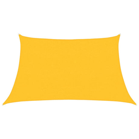 Vidaxl Zonnezeil 160 g m² 3 4x2 M HDPE Gelb