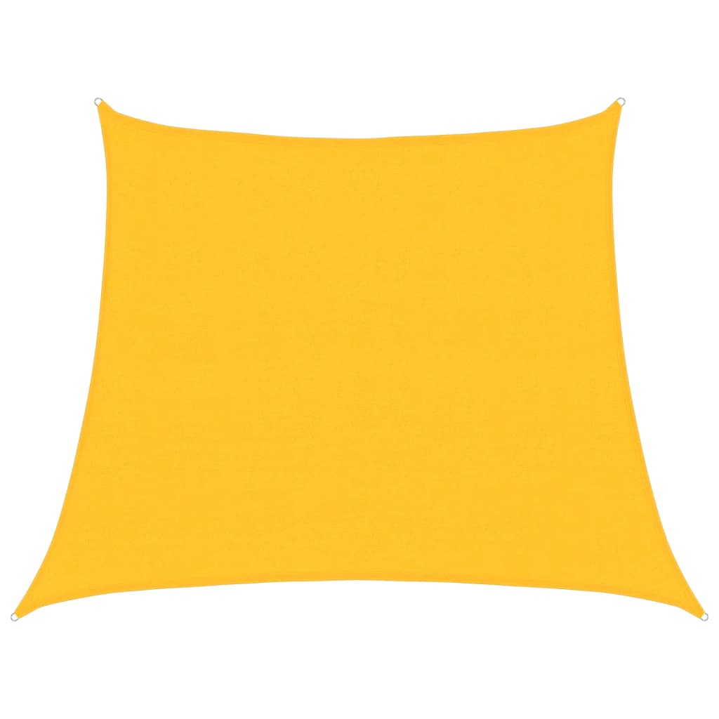 Vidaxl Zonnezeil 160 g m² 3 4x3 M HDPE Gelb