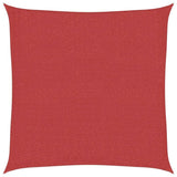 Vidaxl Zonnezeil 160 g m² 3,6 x 3,6 M HDPE -Rot