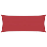 Vidaxl Zonnezeil 160 g m² 2x5 M HDPE -Rot