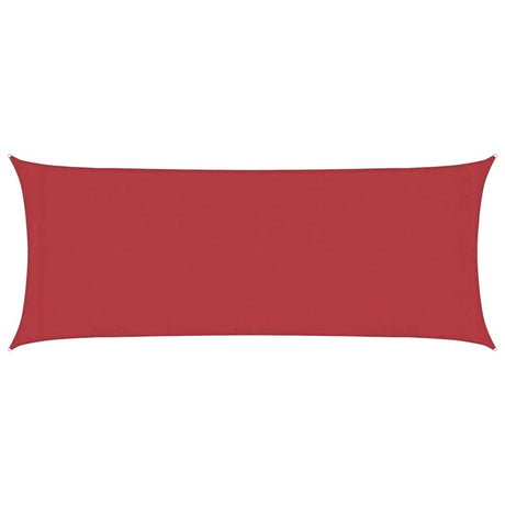 Vidaxl Zonnezeil 160 g m² 2x5 M HDPE -Rot