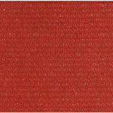 Vidaxl Zonnezeil 160 g m² 4,5 x 4,5 x 4,5 M HDPE -Rot