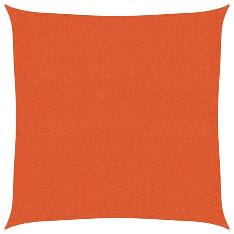 Vidaxl zonnezeil 160 g m² 2x2 m hdpe oranje