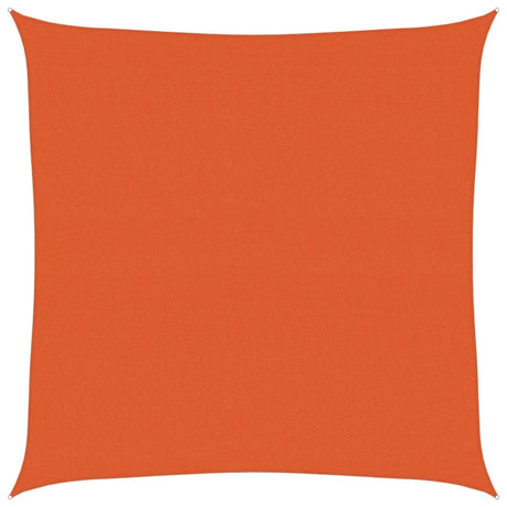 Vidaxl Zonnezeil 160 g m² Quadrat 4x4 M HDPE Oranje