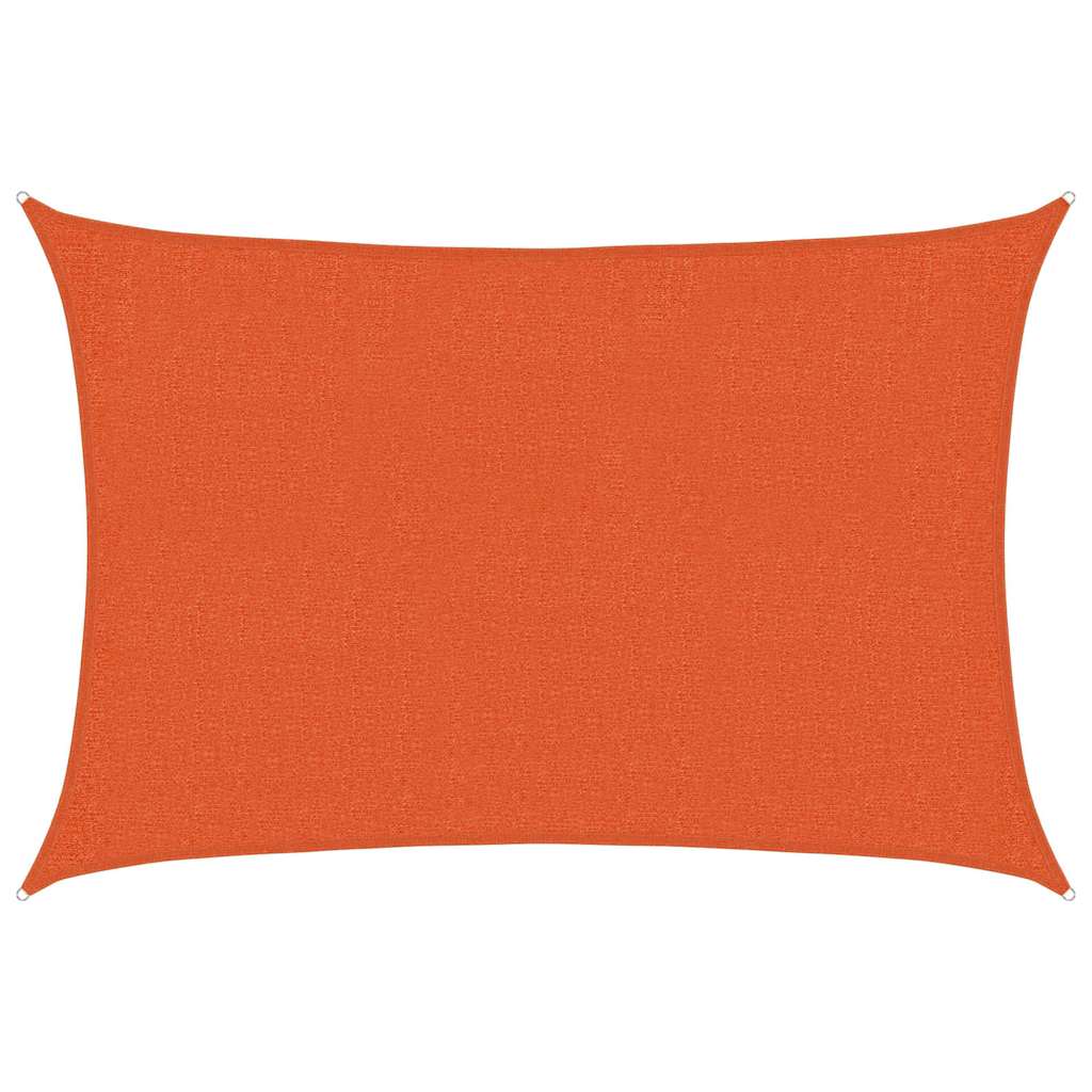 Vidaxl Zonnezeil 160 g m² 2x2,5 M HDPE Oranje