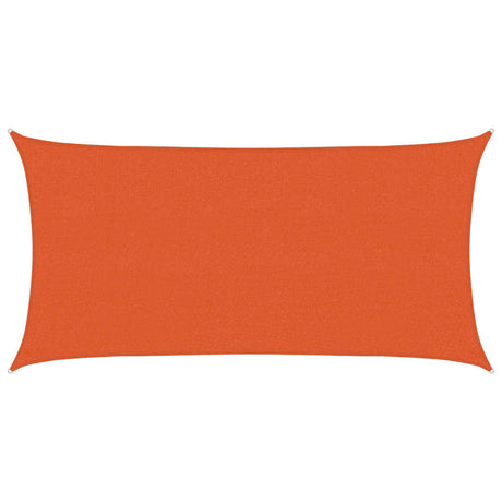 Vidaxl Sonnensegel 160 g m² 2x4 m HDPE Orange