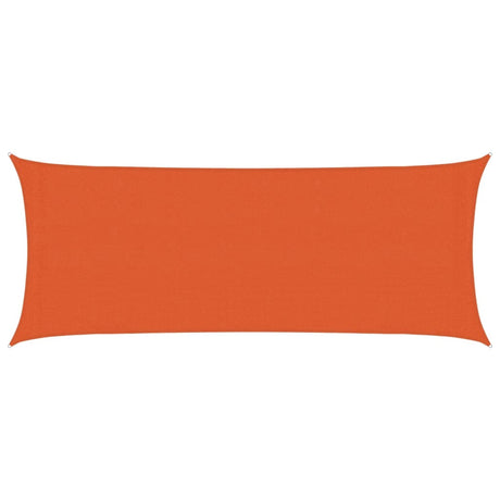 Vidaxl Zonnezeil 160 g m² 2x4,5 M HDPE Oranje