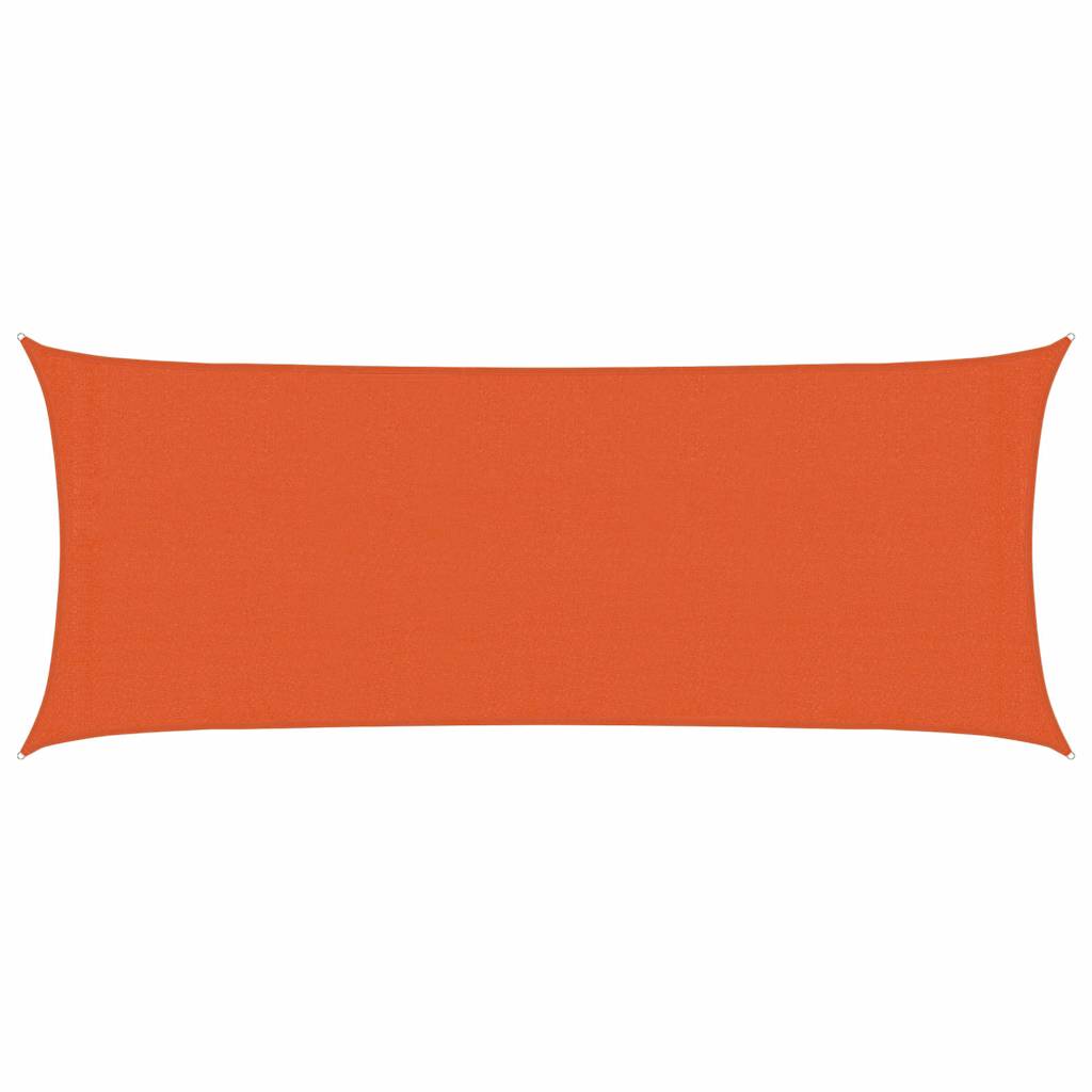 VidaXL Sonnensegel 160 g m² 2x4,5 m HDPE Orange