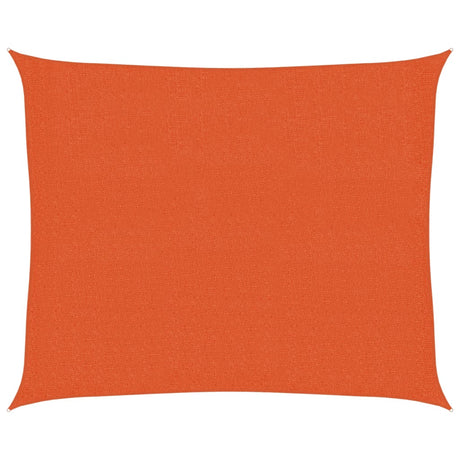 Vidaxl Zonnezeil 160 g m² 2,5 x 3 Hdpe Oranje