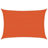Vidaxl Zonnezeil 160 g m² 2,5 x 4 M HDPE Oranje