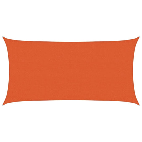 Vidaxl Zonnezeil 160 g m² rechteckig 3x6 M HDPE Oranje
