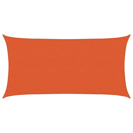 Vidaxl Zonnezeil 160 g m² rechteckig 3x6 M HDPE Oranje