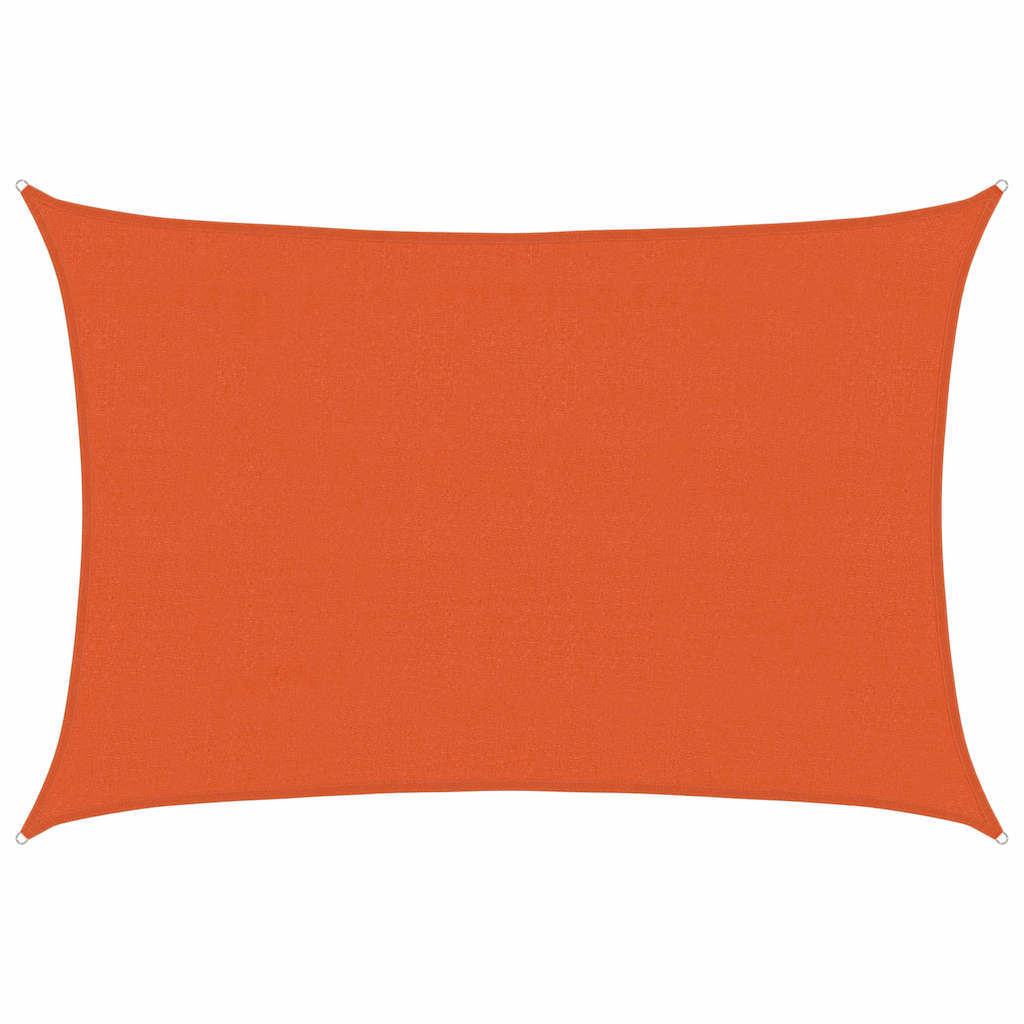 Vidaxl Zonnezeil 160 g m² 3,5 x 5 M HDPE Oranje
