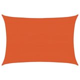 Vidaxl Zonnezeil 160 g m² 3,5 x 5 M HDPE Oranje