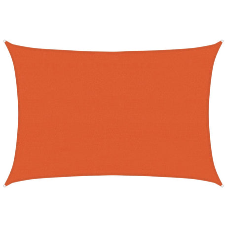 Vidaxl Zonnezeil 160 g m² 3,5 x 5 M HDPE Oranje