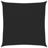 Vidaxl Zonnezeil 160 g m² 2x2 M HDPE Schwarz