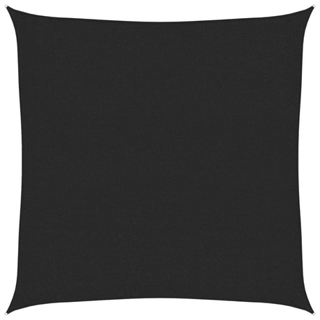 Vidaxl Zonnezeil 160 g m² 3x3 M HDPE Schwarz
