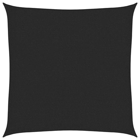 Vidaxl Zonnezeil 160 g m² 3x3 M HDPE Schwarz