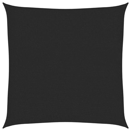 Vidaxl Zonnezeil 160 g m² 3,6 x 3,6 M HDPE Schwarz