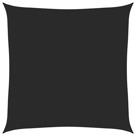 Vidaxl Zonnezeil 160 g m² 4x4 M HDPE Schwarz