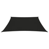Vidaxl Zonnezeil 160 g m² 6x6 M HDPE Schwarz