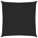 Vidaxl Zonnezeil 160 g m² 7x7 M HDPE Schwarz