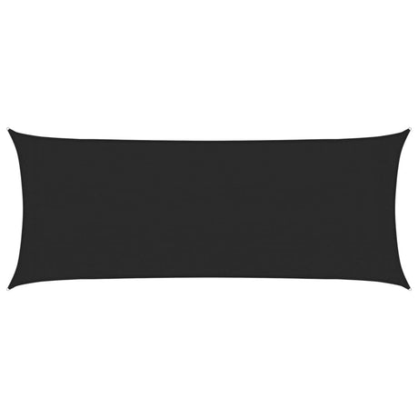 Vidaxl Zonnezeil 160 g m² 2x4,5 M HDPE Schwarz
