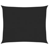 Vidaxl Zonnezeil 160 g m² 2,5 x 3 Hdpe Schwarz
