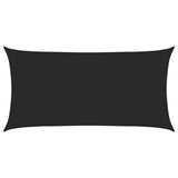 Vidaxl Zonnezeil 160 g m² 2,5 x 4,5 M HDPE Schwarz