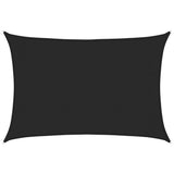 Vidaxl Zonnezeil 160 g m² 3x4,5 M HDPE Schwarz