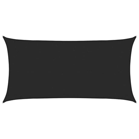 Vidaxl Zonnezeil 160 g m² 3x6 M HDPE Schwarz