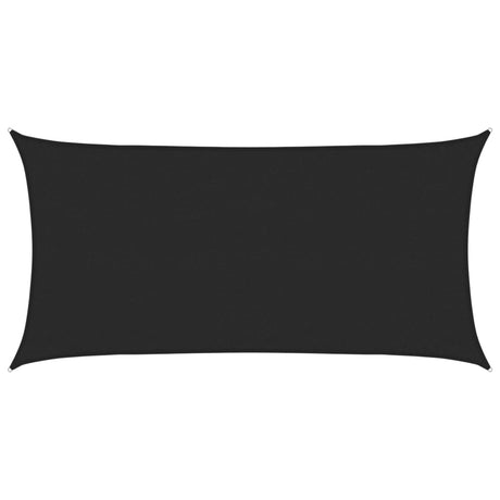 Vidaxl Zonnezeil 160 g m² 3x6 M HDPE Schwarz